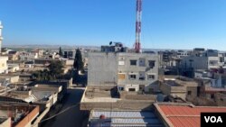 Dîmeneke bajarê Amûdê li bakur û rojhilatê Sûrîyê. (Wêne: Sîrwan Qiço)