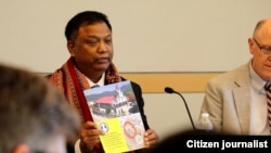 ဝါရှင်တန်ဒီစီ USIP မှာကျင်းပတဲ့ CAM ရဲ့ "The Worsening Situation of Christians Across Burma"အစီရင်ခံစ ထုတ်ပြန်ပွဲ (Photo: Dau Qae Lakang)