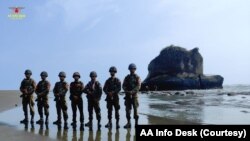 မောင်တောမြို့နယ် ကျောက်ပန္ဒူစခန်းကို သိမ်းယူခဲ့ကြောင်း AA ထုတ်ပြန်ခဲ့သည့် မှတ်တမ်းပုံ (ဇွန် ၃၊ ၂၀၂၄)