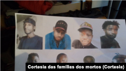 Oito jovens encontrados mortos em Cacuaco, Angola (Foto dos familiares)
