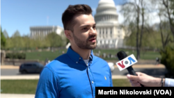 Ристо Трајанов, студент на Универзитетот Рајс во Хјустон, Тексас