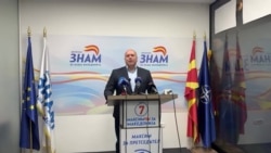 Обраќање на Максим Димитриевски после изборните резултати од првиот круг