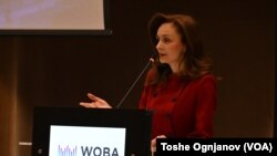 Елизабета Ѓеоргиевска, прва дама, сопруга на претседателот Стево Пендаровски