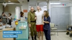 Cuatro rehenes de Hamás liberados por Israel