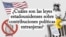¿Cuáles son las leyes estadounidenses sobre contribuciones políticas extranjeras?