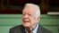 Foto Achiv: Ansyen Prezidan Jimmy Carter nan Plains, Joji, 3 Nov. 2019.