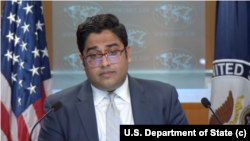美國國務院副發言人韋丹特·帕特爾 (資料照片)