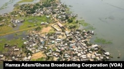 Dubban Mutane Suka Rasa Matsugunansu A Ghana Sakamakon Ambaliyar Ruwa