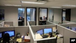 Tradicionalne kancelarije i kabine u Melvilu, Njujork.