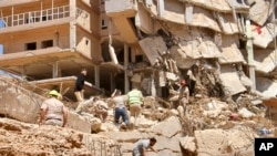 Athari ya mafuriko nchini Libya.