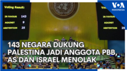 143 Negara Dukung Palestina jadi Anggota PBB, AS dan Israel Menolak