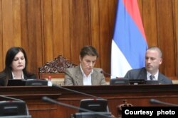 Sednica Skupštine Srbije, u Beogradu, 23. aprila 2024. (Foto: FoNet)