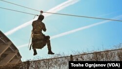 Отворен ден на македонската армија по повод 75 години НАТО и четири години членство во Алијансата. Армиски стадион во Скопје, 23.03.2024
