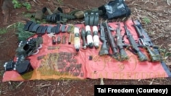 PNLO နဲ့ တိုက်ပွဲအတွင်း RCSS က သိမ်းဆည်းရမိတဲ့ လက်နက်ခဲယမ်းများ (မေ ၊ ၂၀၂၃) ဓာတ်ပုံ - Tai Freedom