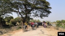 စစ်ကိုင်းတိုင်းထဲက ကျေးရွာတွေ စစ်ဘေးရှောင်နေကြရ