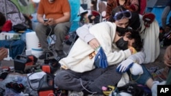 خۆپیشاندانی سەر بە فەلەستینییەکان لە زانکۆی کالیفۆرنیا لە لۆس ئانجڵس 1ی پێنجی 2024