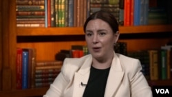 Jovana Radosavleviç, drejtuese e Nismës së Re Shoqërore, organizatë e shoqërisë civile serbe me seli në Mitrovicë