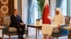 El secretario de Estado de Estados Unidos, Antony Blinken, se reúne con el emir de Qatar, el jeque Tamim bin Hamad al-Thani, en el Palacio Lusail en Doha, Qatar, el miércoles 12 de junio de 2024.