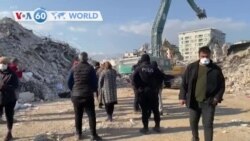 VOA60 World - Death toll from Turkey and Syria earthquake surpasses 40 thousand