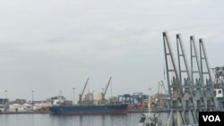 Bandari ya Lobito ya Angola