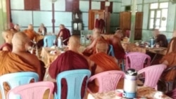 စစ်ကိုင်းတိုင်းတွင်းသံဃာတော်များ ပတ္တနိက္ကုဇ္ဖနကံဆောင်သပိတ်မှောက်