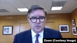 Zamenik pomoćnika američkog državnog sekretara Džejms O’Brajen (Foto: Zoom)