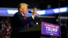Найімовірніший кандидат у президенти від Республіканської партії, колишній президент Дональд Трамп виступає на передвиборчому мітингу в університеті Темпл у Філадельфії, штат Пенсільванія, 22 червня 2024. AP Photo/Chris Szagola 