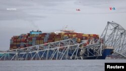 En Fotos | Estado de emergencia por el colapso del principal puente de Baltimore