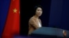 Juru Bicara Kementerian Luar Negeri China Mao Ning dalam konferensi pers di Beijing, China, 21 Juni 2023. (REUTERS/Thomas Peter)