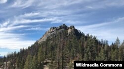 View of Sierra National Forest in California, where in 2015 a Madera County man looted Mono Indian artifacts.