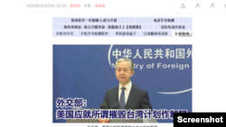 中国新浪网相关新闻报道的网页截图。