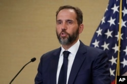 แจ็ค สมิธ อัยการพิเศษ ขณะที่พูดถึงคำฟ้องอดีตปธน.โดนัลด์ ทรัมป์ เมื่อวันที่ 1 ส.ค. 2023