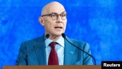 ကုလသမဂ္ဂလူ့အခွင့်ရေး မဟာမင်းကြီး Volker Türk ။ (Photo: REUTERS/Denis Balibouse)