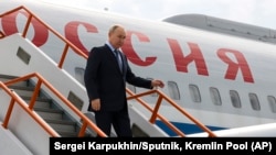 ရုရှားနိုင်ငံ အရှေ့ပိုင်း Yakutia ဒေသ လေဆိပ်ကို ရောက်ရှိလာတဲ့ ရုရှားသမ္မတ ဗလာဒီမီယာပူတင် (ဇွန် ၁၈၊ ၂၀၂၄)