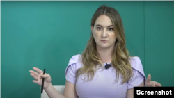 美國哈德遜研究所（Hudson Institute）高級研究員埃諾斯（Olivia Enos） (網上截圖)