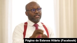 Esteves Hilário, secretário para Informação e Propaganda do MPLA e deputado, Angola