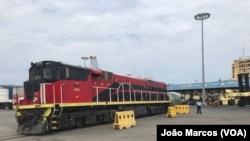 Comboio no Porto de Lobito, Benguela