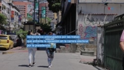 “Me preocupa mi país”: venezolanos lamentan "trabas" para la oposición en la campaña electoral