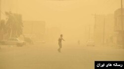 طوفان‌های شن در استان سیستان و بلوچستان