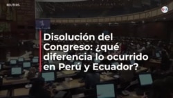 Disolución del Congreso: ¿qué diferencia lo ocurrido en Perú y Ecuador?