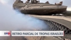 Tropas israelíes se repliegan parcialmente de Gaza