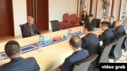 ملافات هیات تحقیقاتی چین با محسن نقوی، وزیر داخله پاکستان