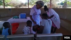 Indawo yokuthontisela abantwana umuthi wokunqabela ukumemetheka kwe-polio Victoria Falls