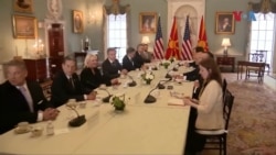 Блинкен му посака добредојде на Ковачевски во Вашингтон