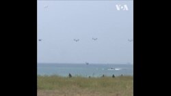 美、泰、韩三国军队举行联合登陆演习