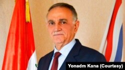 یونادم یوسف کەنا، سەرۆکی لیستی ڕافیدەین لە پەرلەمانی عێراق