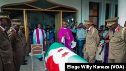 Ifubwa rya Majoro Ernest Gashirahamwe, intwazangabo ya mbere y'Umurundi yaguye mu ngwano za M23 ,kuwa 16 ukwa 11 i Bujumbura