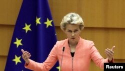 Більшість керівників країн ЄС підтримали висунення Урсули фон дер Ляєн на повторний термін на посаді президентки Європейської комісії, але її кандидатуру має затвердити голосування у Європейському парламенті.