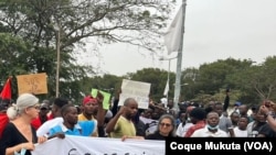 Manifestação em Luanda, Angola, 17 Junho 2023