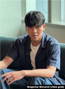 Ahmad Valiant Prawiratama. (Foto: Gregorius Giovanni/Video Grab)